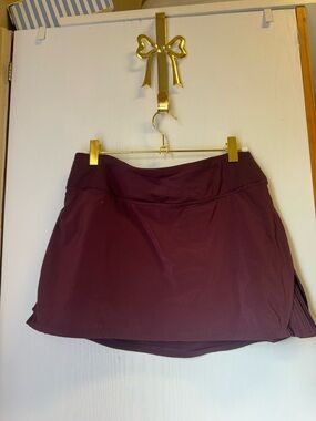 lululemon athletica Maroon Circle Skater Skirt